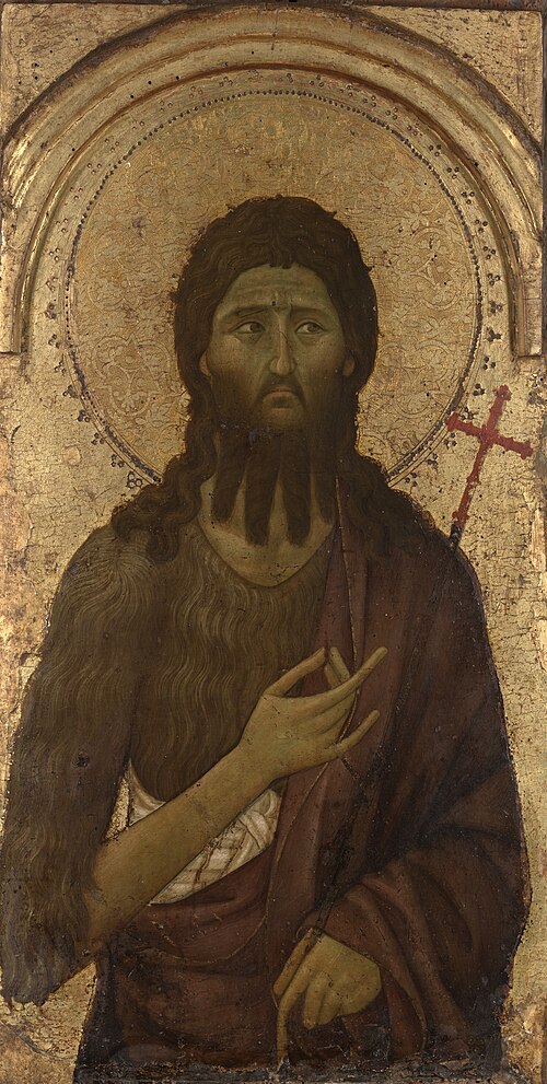 Saint John the Baptist, 1320, Master of Città di Castello