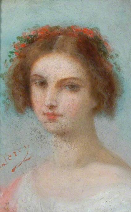 Head of a Girl, , Pierre-Joseph Dedreux-Dorcy