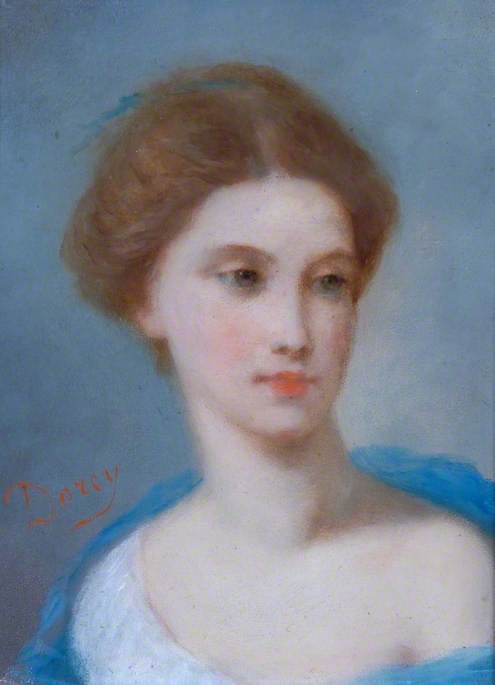 Head of a Young Girl, , Pierre-Joseph Dedreux-Dorcy
