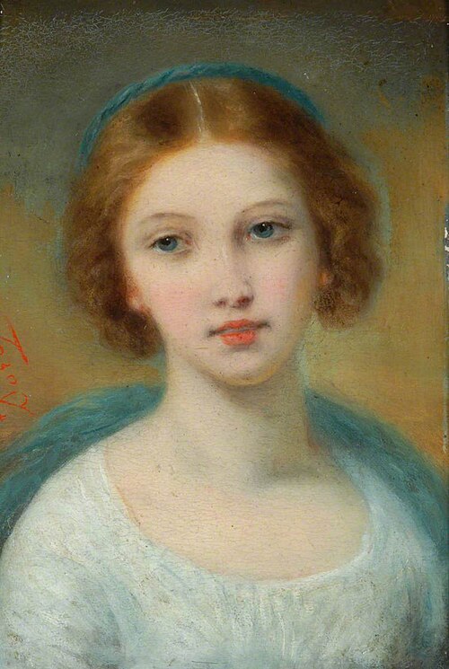 Head of a Young Girl, , Pierre-Joseph Dedreux-Dorcy