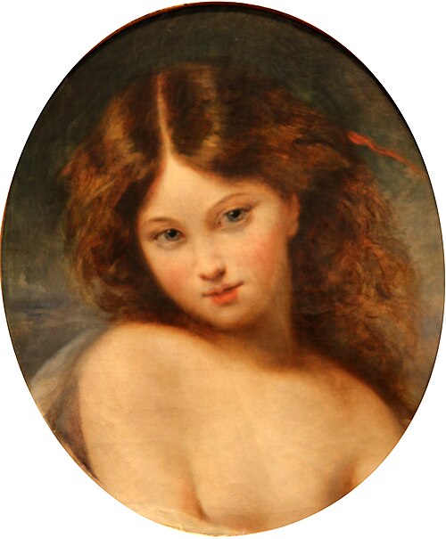 Jeune Fille, 1850, Pierre-Joseph Dedreux-Dorcy