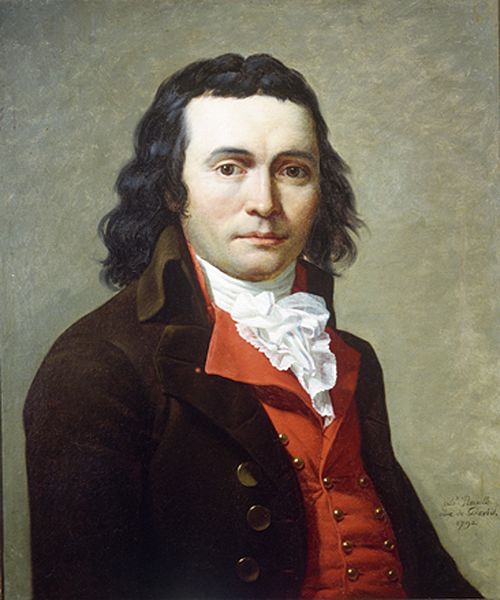 Portrait of Ruamps de Surgeres, 1792, Jean-Louis Laneuville