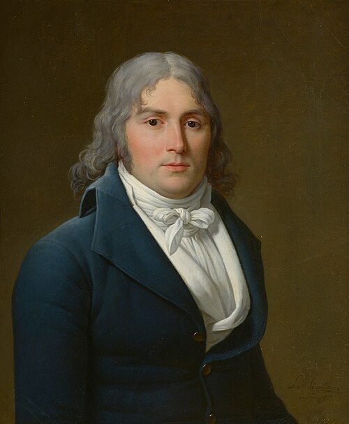 Portrait de Louis-François Bertin, 1796, Jean-Louis Laneuville