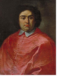 Portrait of Cardinal Annibale Albani, 1712, Pier Leone Ghezzi