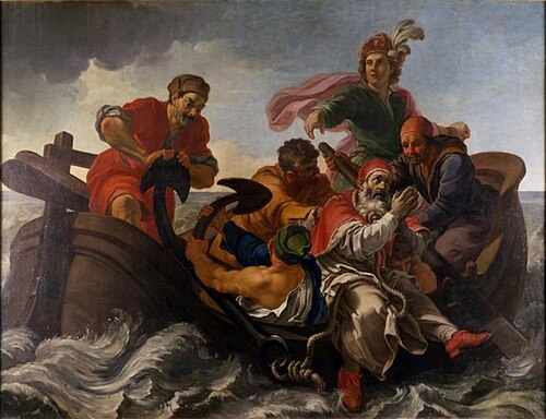 Le martyre du pape saint Clément, 1724, Pier Leone Ghezzi