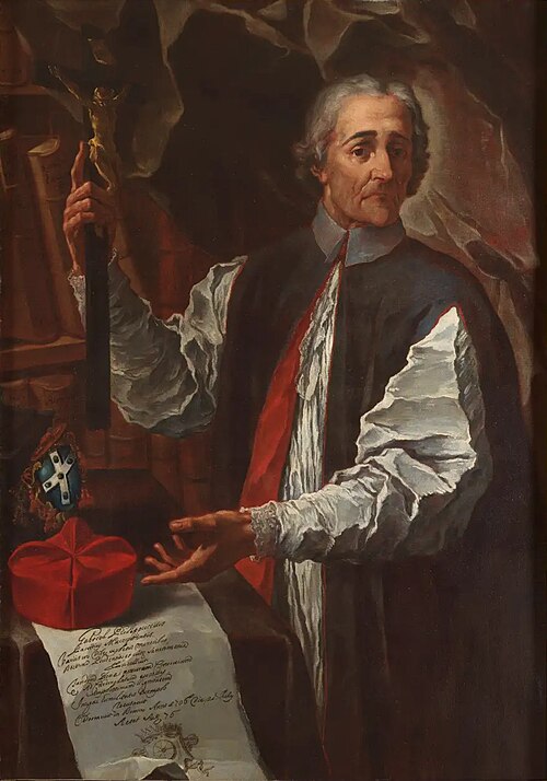 Portrait of Cardinal Gabriele Filippucci, 1706, Pier Leone Ghezzi