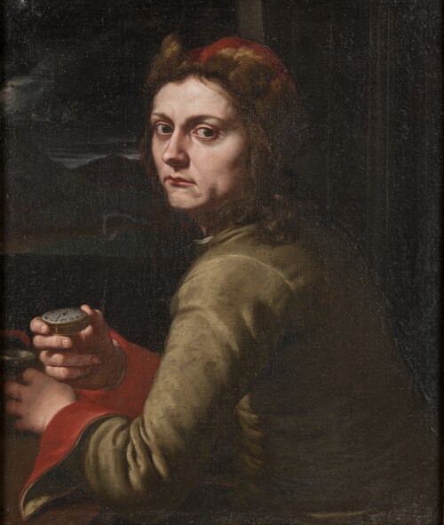 Portrait of a Watchmaker, , Pier Leone Ghezzi