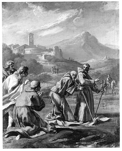 A Miracle of St. Peter of Alcántara, 1714, Pier Leone Ghezzi
