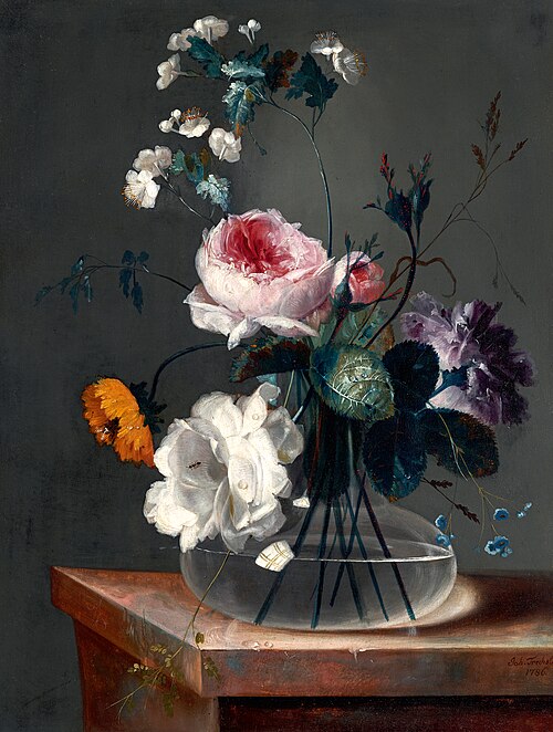 Blumenstillleben, 1786, Johann Baptist Drechsler