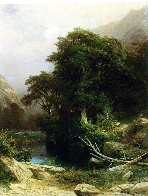 River in the Caucasus, 1886, Arseni Mechtcherski