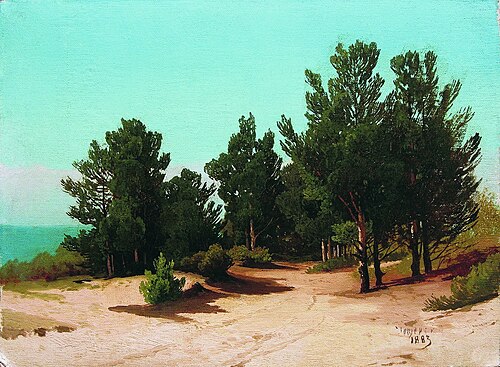 A Sunny Day, 1883, Arseny Meshchersky