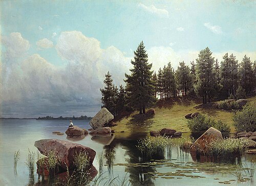 Forest Lake, 1884, Arseni Mechtcherski