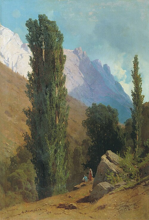 Crimean Landscape, 1870, Arseny Meshchersky