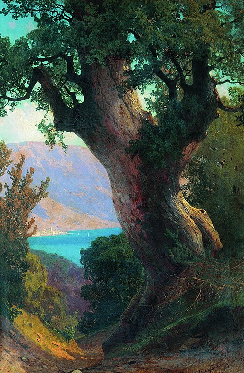 Landscape with a Tree, 1889, Arseni Mechtcherski