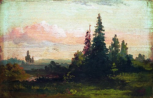 Evening in Finland, , Arseny Meshchersky