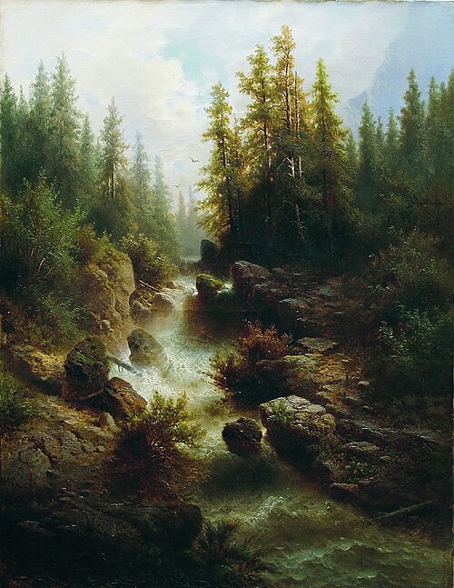 Mountain Stream (1), , Arseny Meshchersky
