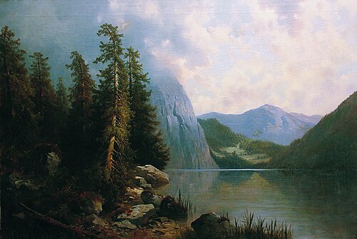 Mountain Lake (3), , Arseny Meshchersky