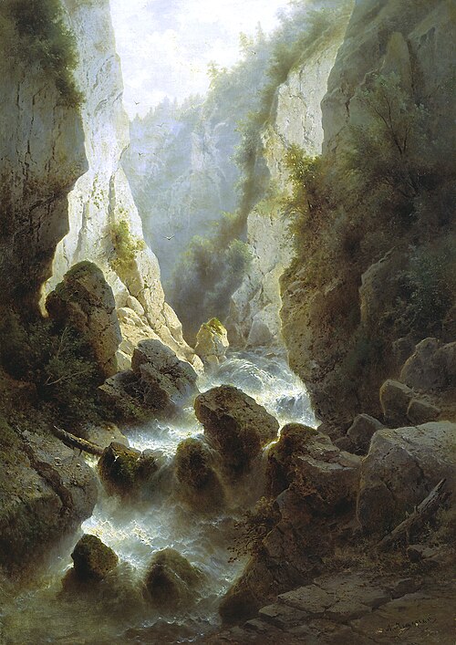 The Daryala Gorge, , Arseny Meshchersky