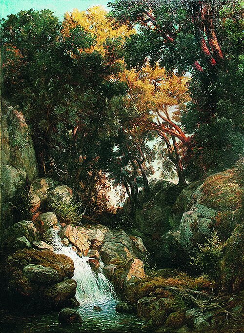 Waterfall, , Arseny Meshchersky