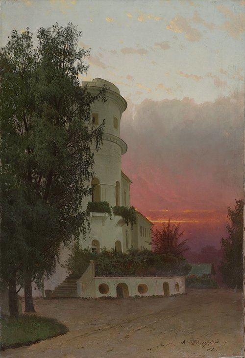 Sunset, 1881, Arseni Mechtcherski