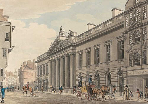 East India House, , Thomas Malton