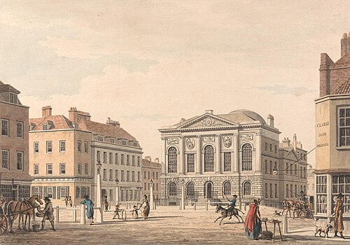 The Sessions House, Junction of Farringdon and Clerkenwell Roads, , Thomas Malton