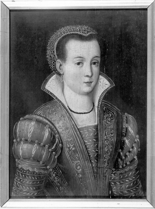 Bildnis einer unbekannten Dame, 1577, Hans Schöpfer (II)