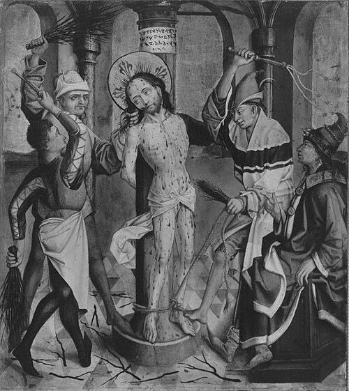 Geißelung Christi, 1485, Master of the Freising Passion