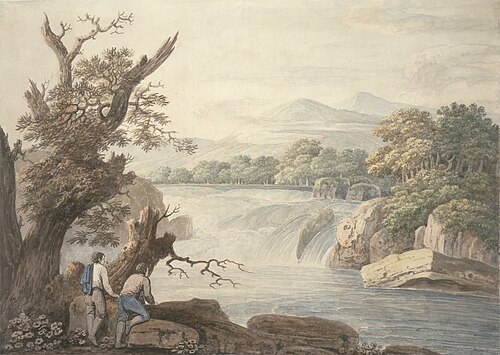 Falls near Terni, , Jacob More