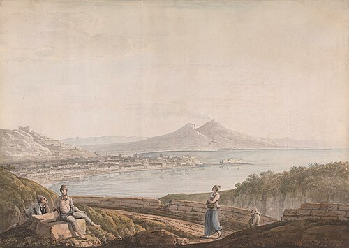 Naples from Posillipo, 1780, Jacob More