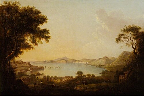 Bay of Pozzuoli with the Temple of Serapis, , Jacob More