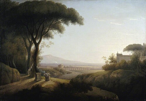 A View of the Campagna of Rome, , Jacob More