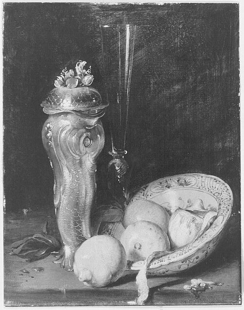 Stillleben mit Zitrone, , Rudolf Bernhard Willmann