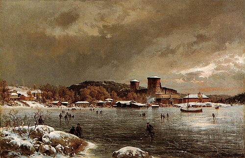 Olavinlinna, 1870, Hjalmar Munsterhjelm