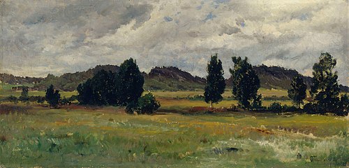 Landscape from Tuulos, 1877, Hjalmar Munsterhjelm