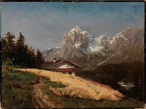 View from Ramsau, , Hjalmar Munsterhjelm