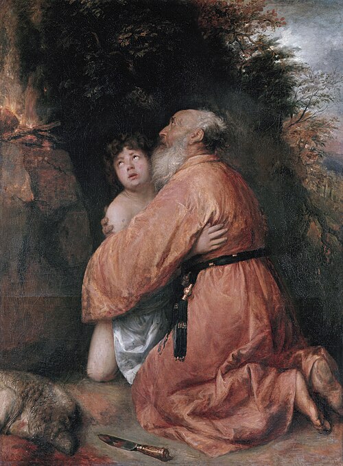 Le sacrifice d'Isaac, 1638, Jan Lievens