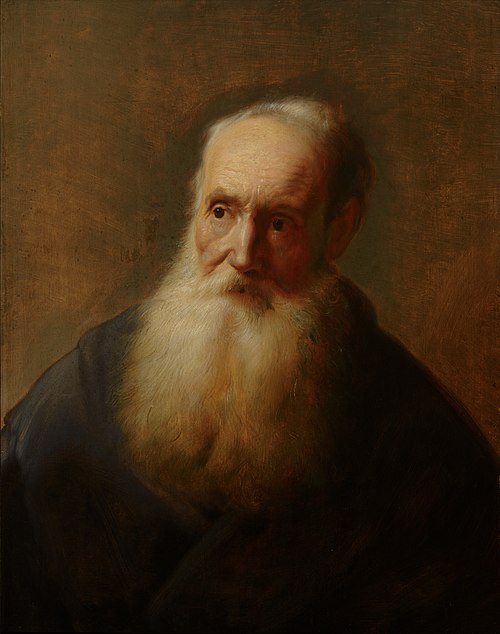 Étude de vieil homme, 1650, Jan Lievens
