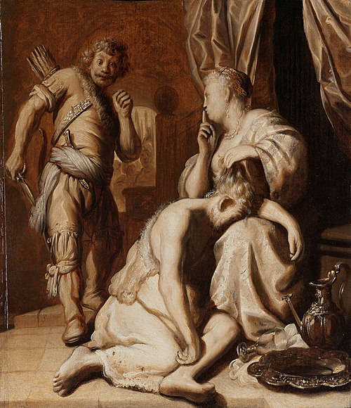 Samson and Delilah, 1628, Jan Lievens