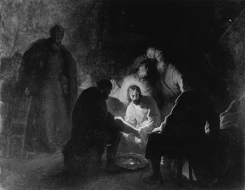 Christ Washing the Disciples' Feet, 1632, Jan Lievens