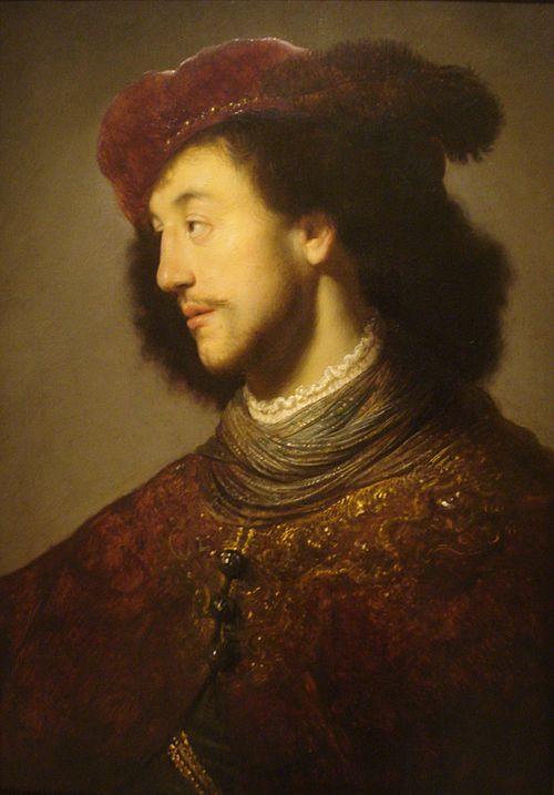 Young Man with Red Beret, 1629, Jan Lievens