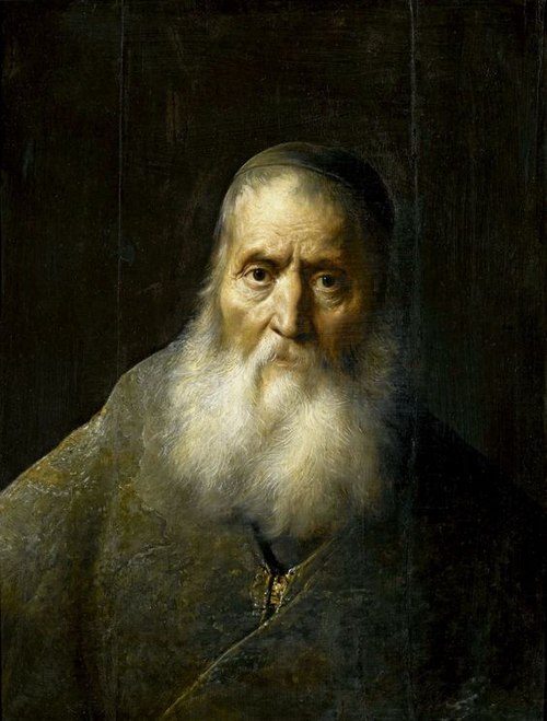 Un vieil homme (Rabbi)., 1630, Jan Lievens