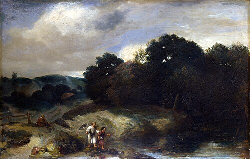 A Landscape with Tobias and the Angel, 1640, Jan Lievens