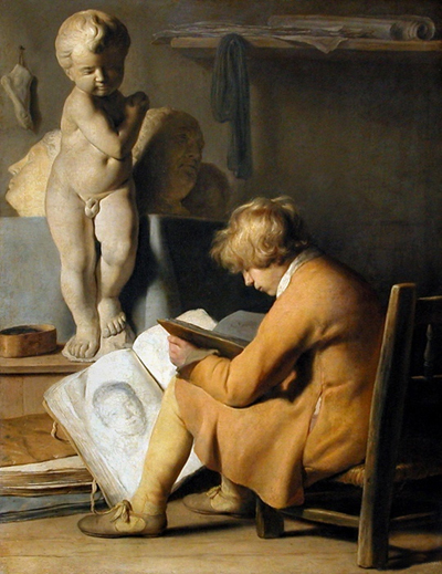 Le Petit Dessinateur, 1662, Jan Lievens
