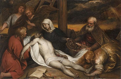 Lamentation of Christ, 1640, Jan Lievens