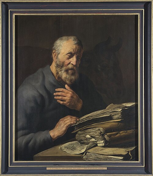 Der Evangelist Lukas, 1626, Jan Lievens