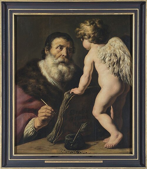 Der Evangelist Matthäus, 1626, Jan Lievens