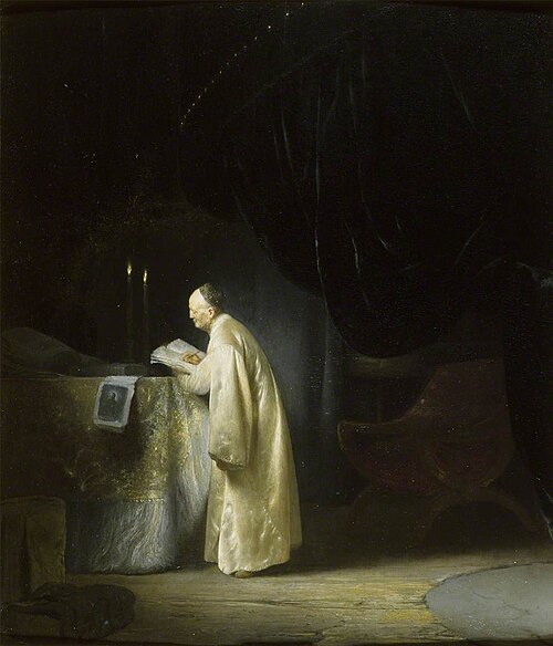A Magus at a Table, 1631, Jan Lievens