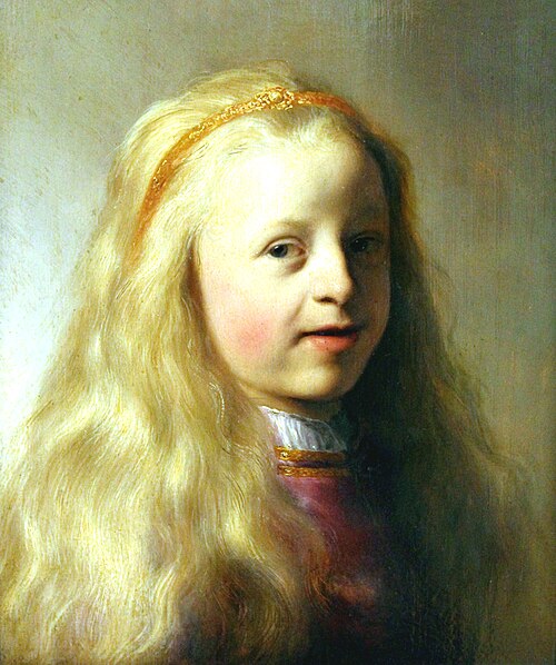 Portrait of a Girl, 1660, Jan Lievens