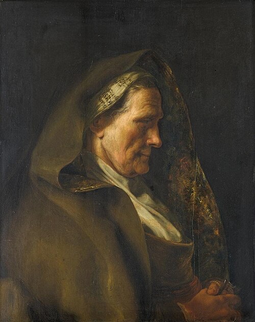 Tronie of an Old Woman, 1633, Jan Lievens